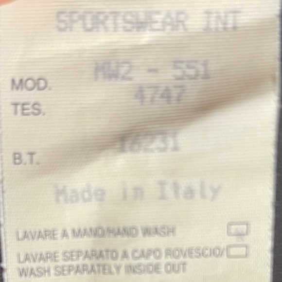 Moschino Jeans LOVE and Kisses Brown Gold Logo Long Sleeve size 6 - Picture 9 of 9